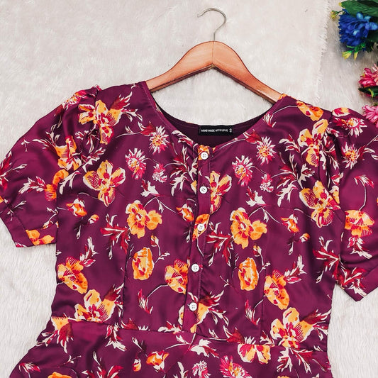 soft flower maxi