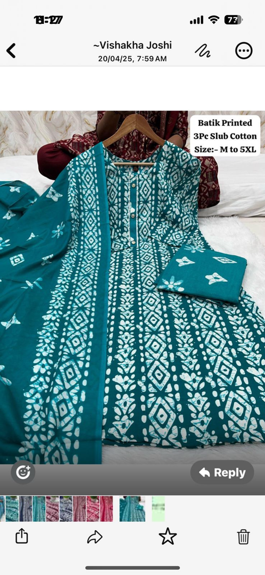 Batik dress
